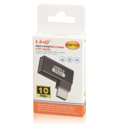 Adaptateur TYPE-C vers USB femelle LinQ USB7227 — LinQ · Smarty Paris 18e