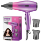 Sèche-Cheveux Pliable 2000/2400W Moteur AC Double Tension 2 Vitesses VGR V461 Violet · Smarty Paris