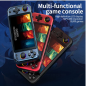 Console de Jeu Vidéo Portable Multifonctionnel R900 Écran IPS 5" 64 Go - Rouge · Smarty Paris