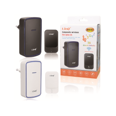 Sonnette Sans Fil avec Prise LinQ W0257 - Blanc · Smarty Par