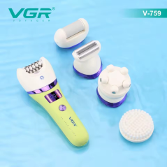Tondeuse Professionnelle Kit 5 en 1 pour Femme VGR V759 · Smarty Paris