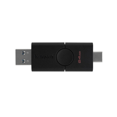 Clé USB Kingston DataTraveler DUO DTDE/64 Go - USB + USB-C (Type-C) (Origine) — Kingston · Smarty Paris 18e