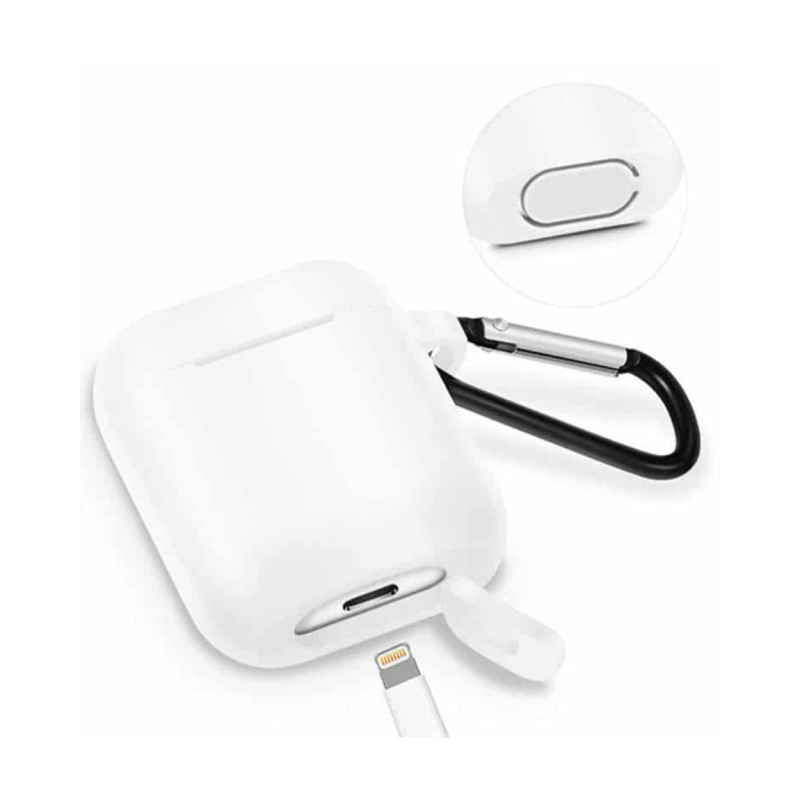 Coque Protection AirPods 1/2 en Silicone — ECO · Smarty Paris 18e