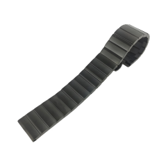 Bracelet Acier pour Montre 18mm Noir | Smarty Paris 18e