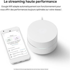 Pack de 3 Routeurs Google Wifi Mesh GA02434 - Blanc — Google · Smarty Paris 18e