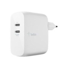 Adaptateur Secteur BELKIN BOOST↑CHARGE™ 2 ports USB-C PD Mac / PC 63W GaN — Belkin · Smarty Paris 18e · Smarty Paris