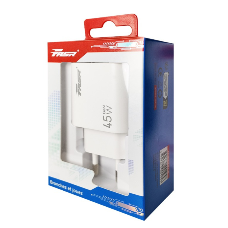 Chargeur USB-C Rapide PD45W FASR FS-C8 — Accessoire · Smarty Paris 18e