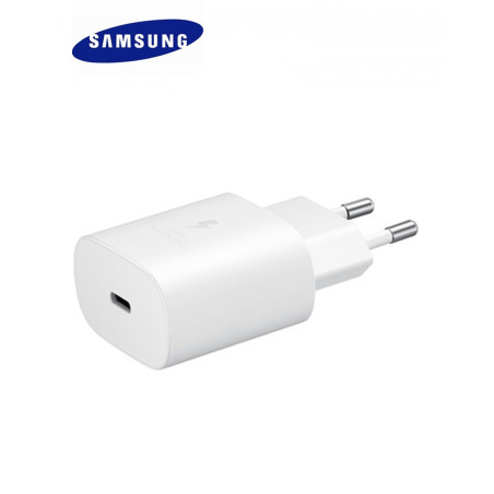 Kit Chargeur Type-C / Type-C Samsung 25W Blanc - Retail Box (Origine) — Samsung · Smarty Paris 18e