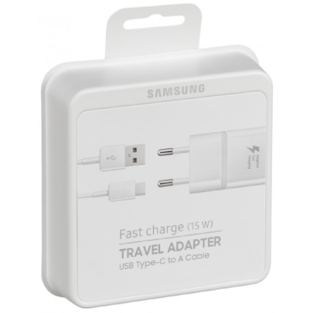Kit Chargeur USB / Micro Samsung 15W Blanc - Retail Box (Origine) — Samsung · Smarty Paris 18e