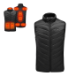 Gilet Doudoune sans Manches à Chauffage Autonome Rechargeable par USB · Smarty Paris