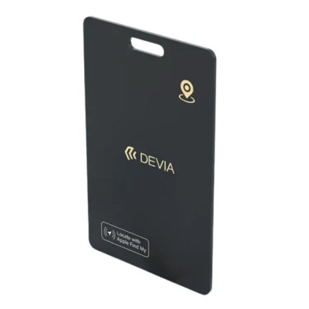 Localisateur d'objet Devia Lite Tag - Format carte 1,5 mm - Compatible Apple Find My