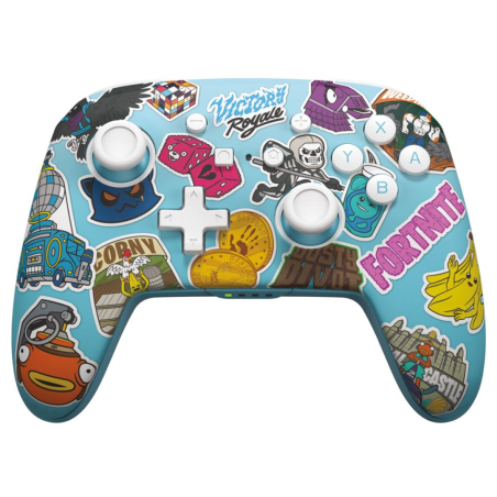 Manette sans fil PowerA Fortnite Sticker Mania pour Nintendo Switch