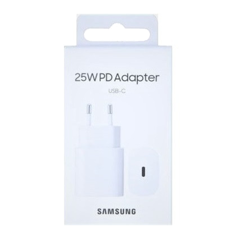 Adaptateur Secteur USB Type-C Samsung 25W Blanc EP-T2510NWEGWW - Retail Box (Origine) — Samsung · Smarty Paris 18e