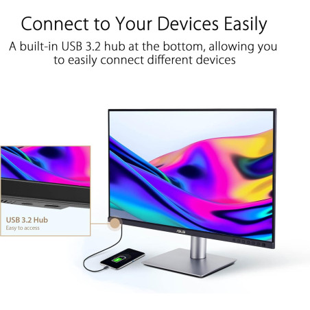 Écran Gaming ASUS ProArt PA248CRV 24,1" - IPS, 16:10, WUXGA (1920 x 1200), VESA MediaSync