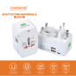 Adaptateur de Voyage Universel 6A avec ports USB/Type-C CIAOBOSI TX-8754 — Accessoire · Smarty Paris 18e