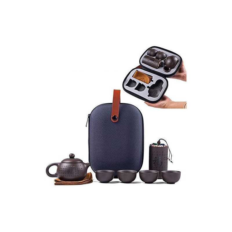 Ensemble de Service à thé portable Ideal pour Voyage et Déplacement · Smarty Paris