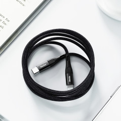 Câble de Charge Type-C / Lightning Benks - 2 M - Puissance et Durabilité au Quotidien - Noir — Benks · Smarty Paris 18e