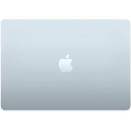 MacBook Air 15.3" MC7C4FN/A - 16 Go/512 Go SSD - Apple M4 - Bleu Ciel - AZERTY