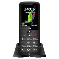 Téléphone senior Majestic TLF Sileno 29 2.8" DS- Noir - Neuf