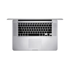 MacBook Pro 15 " A1398 Mi 2015 - 16 Go / 256 Go SSD - Core i7 2.2GHz - Argent - AZERTY - Grade AB avec chargeur