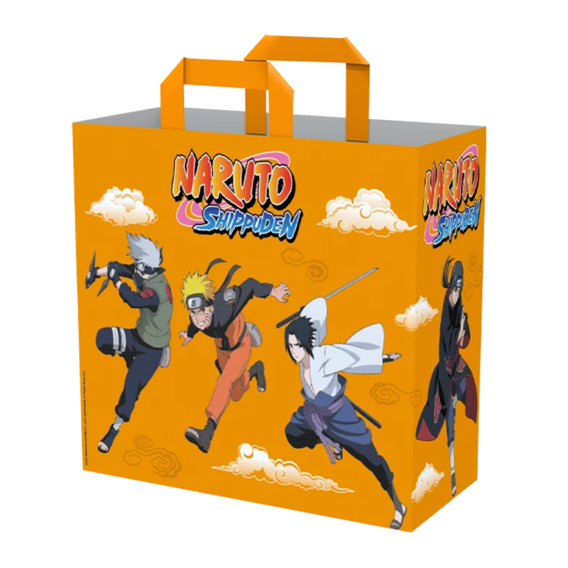 Sac Cabas Shopping Cousus Naruto Shippuden - Orange · Smarty Paris