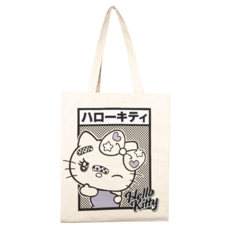 Sac Shopping Tote Konix - Hello Kitty Wink · Smarty Paris