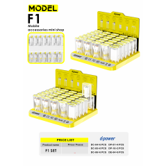 Set de Micro*6 / Type-c*6 / Lightning*6 / Earphone*6 / Chargeur*6 - D-power F1 — D-power · Smarty Paris 18e