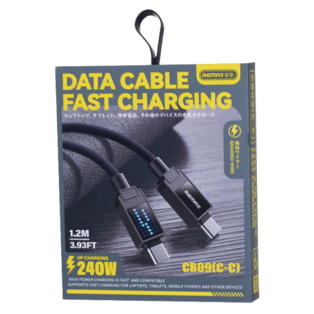 Câble C-L Lightning en Alliage Zinc avec Char | Smarty Paris