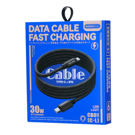 Câble Type-C / Lightning 30W Lumière en Allia | Smarty Paris