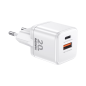 Chargeur 20W USB+Type-C REMAX Kings Series CA-18 - EU - Blanc — REMAX · Smarty Paris 18e