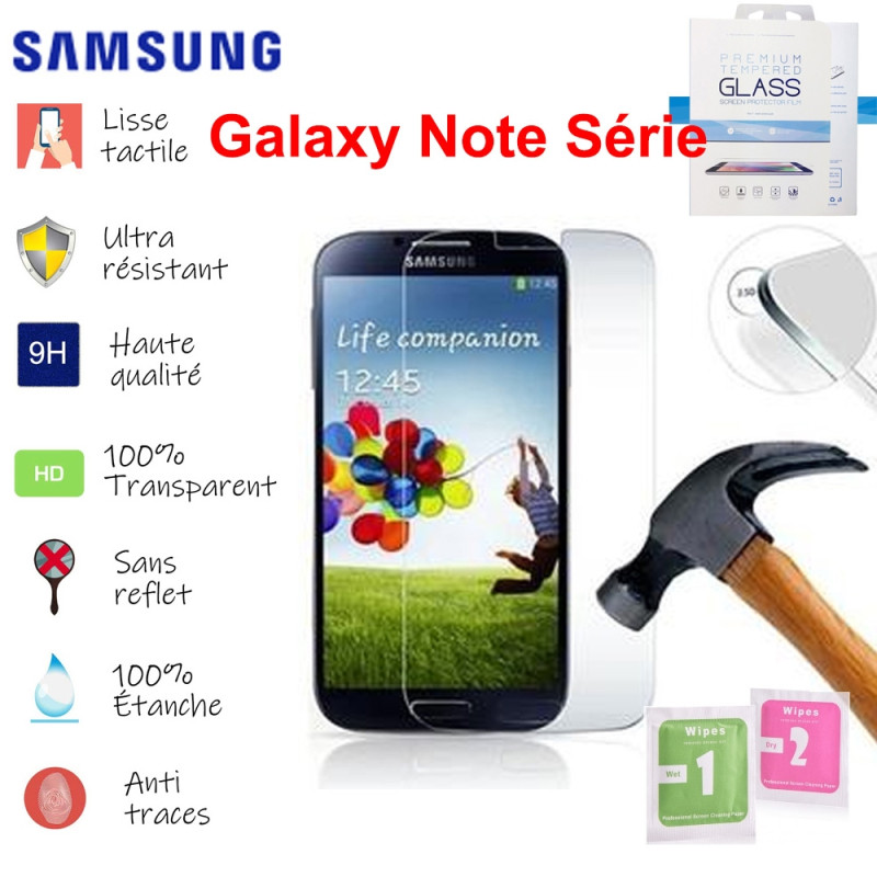 Verre Trempé HD Mayline - SAMSUNG Galaxy Série Note — ECO · Smarty Paris 18e