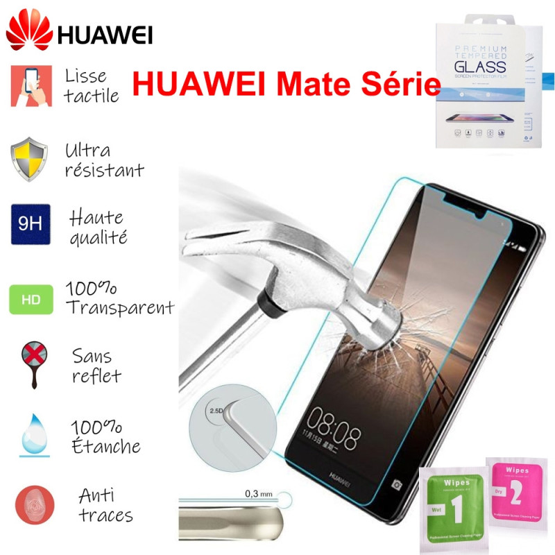 Verre Trempé HD - HUAWEI Mate — ECO · Smarty Paris 18e