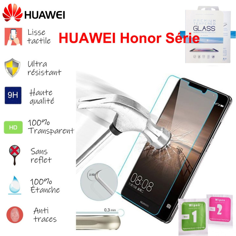 Verre Trempé HD - HUAWEI Honor — ECO · Smarty Paris 18e