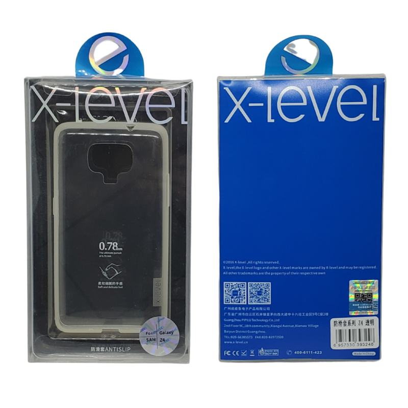 Coque de Protection Transparente Crystal X-level pour Samsung Galaxy Z4 — Accessoire · Smarty Paris 18e