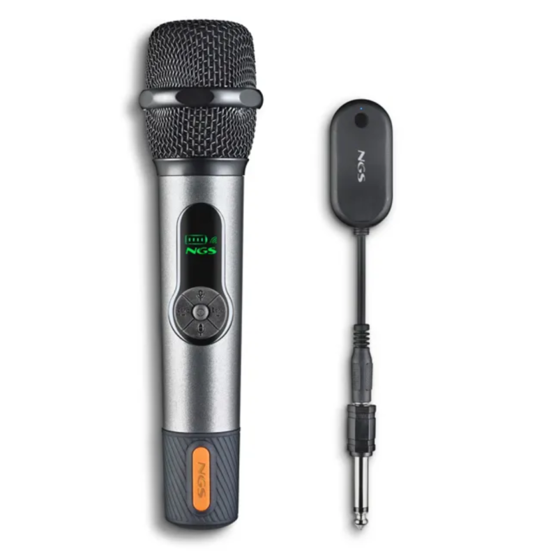 Microphone de Voix sans Fil NGS Singer Star - Noir — NGS · Smarty Paris 18e