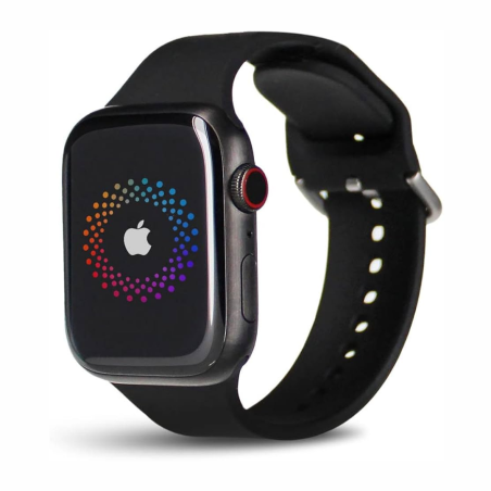 Apple Watch Series 7 Cellulaire Aluminium 41mm Titanium (Sans Bracelet et Accessoires) - Grade A