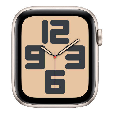 Apple Watch Series SE 2 Cellulaire 44mm Lumière Stellaire Aluminium avec Bracelet - Grade A avec Boîte et Chargeur