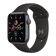 Apple Watch Series SE GPS 44mm Minuit Aluminium (Sans Bracelet et Accessoires) - Grade AB