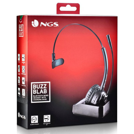 Casque Sans Fil NGS BUZZ BLAB Avec Microphone | Smarty Paris