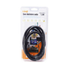 Câble HDMI Mâle / HDMI HD 8K 1.5m LinQ 8K1.5M — LinQ · Smarty Paris 18e