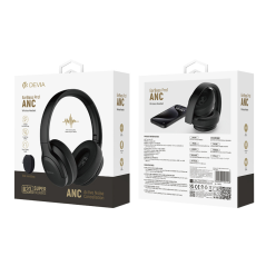 Casque Sans Fil EarBass Pro 1 20H avec Sac de rangement - Devia - Noir — Devia · Smarty Paris 18e · Smarty Paris