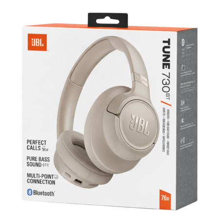 Casque Bluetooth JBL Tune 730BT -JBLT730BTBEG | Smarty Paris