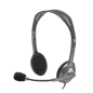 Casque Stéréo Filaire Jack 3.5mm Logitech H111 - Noir — Logitech · Smarty Paris 18e