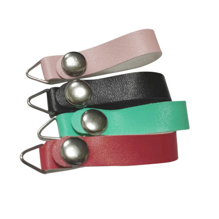 Attaches de Câbles en Semi - Cuir - Blanc | Smarty Paris 18e