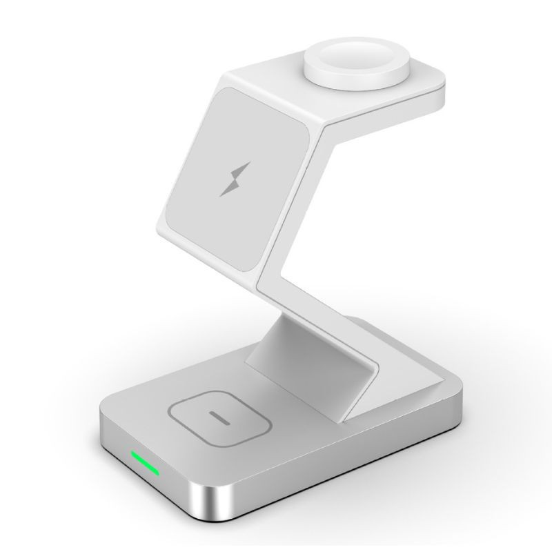 Chargeur Sans Fil Magnétique 3 en 1 - XH-X3 - blanc — ECO · Smarty Paris 18e