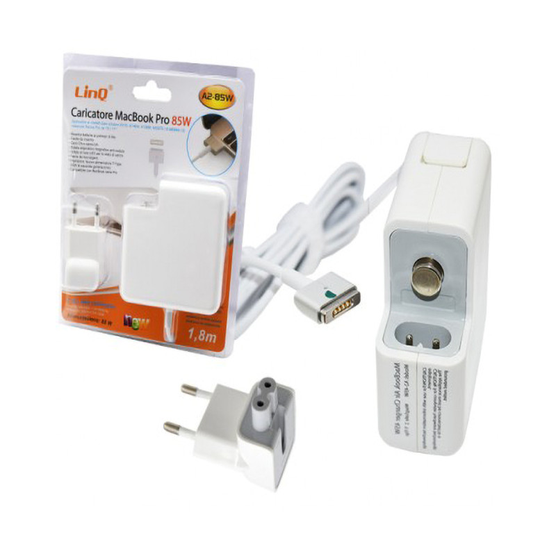 Chargeur Secteur Macbook Pro MagSafe 85W / 20V 4.25A LinQ A2-85W — LinQ · Smarty Paris 18e