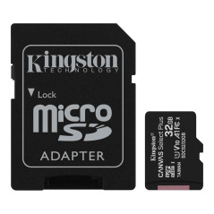 Carte Mémoire Kingston 32 Go - Micro SDHC + A | Smarty Paris