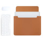 Sac en Cuir PU pour Ordinateur Portable HUASHENG 11 Pouces - Marron — ECO · Smarty Paris 18e