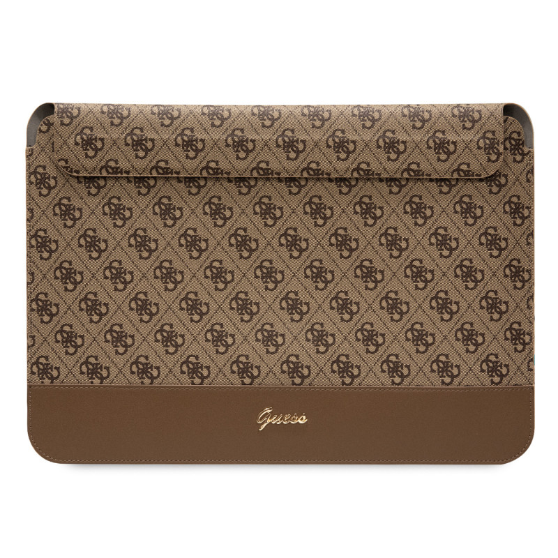 Housse pour ordinateur 4G Stripe Metal Logo Guess GUCS14PS4SGW – 14" Marron — Accessoire · Smarty Paris 18e