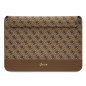 Housse pour ordinateur 4G Stripe Metal Logo Guess GUCS14PS4SGW – 14" Marron — Accessoire · Smarty Paris 18e
